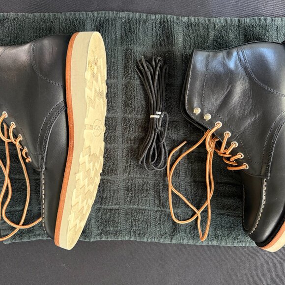 Thursday Boots Diplomats Moc Toe Black Matte Mens 8.5 - Picture 3 of 7